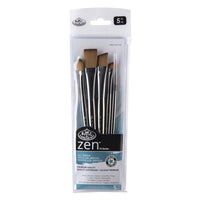 Royal and Langnickel Zen 73 Mixed Brush Set of 5, image 3