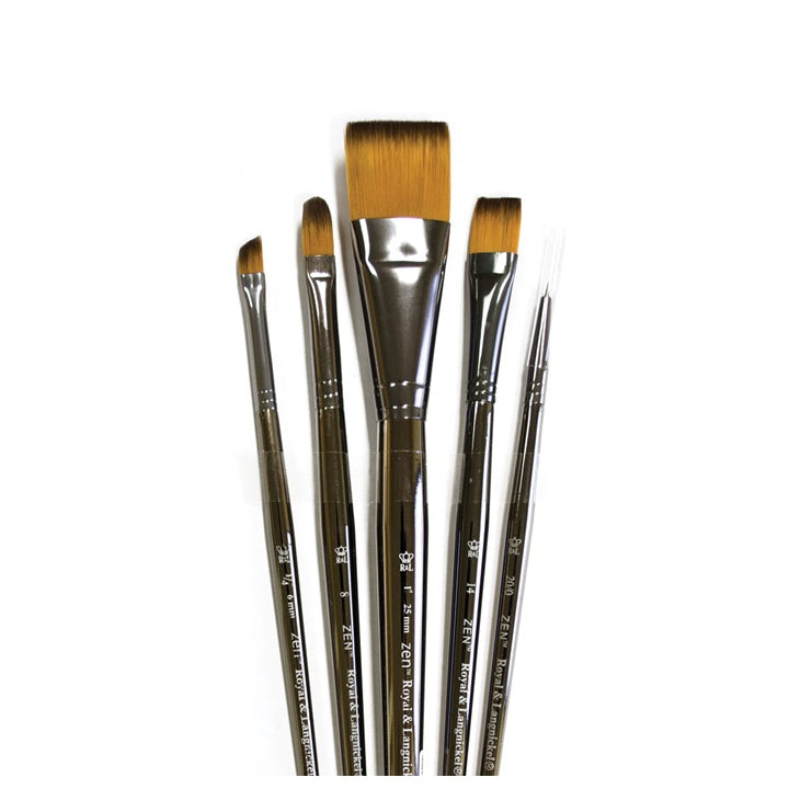 Royal and Langnickel Zen 73 Set of 5 Brushes - Image 2