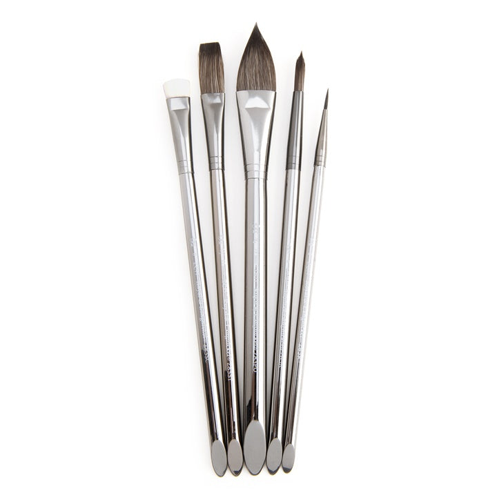 Royal and Langnickel Zen 83 Mixed Brush Set of 5, image 3