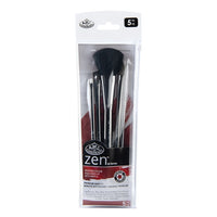 Royal and Langnickel Zen 83 Watercolor Brush Set of 5 — image 3