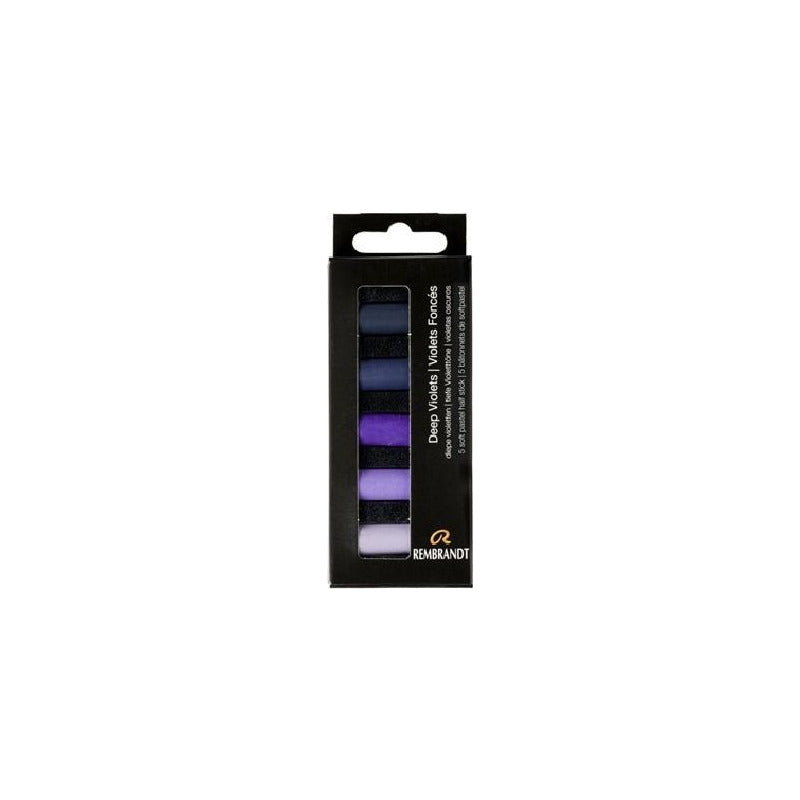 ROYAL TALENS Rembrandt Soft Pastel Set | Deep Violets 5 pcs