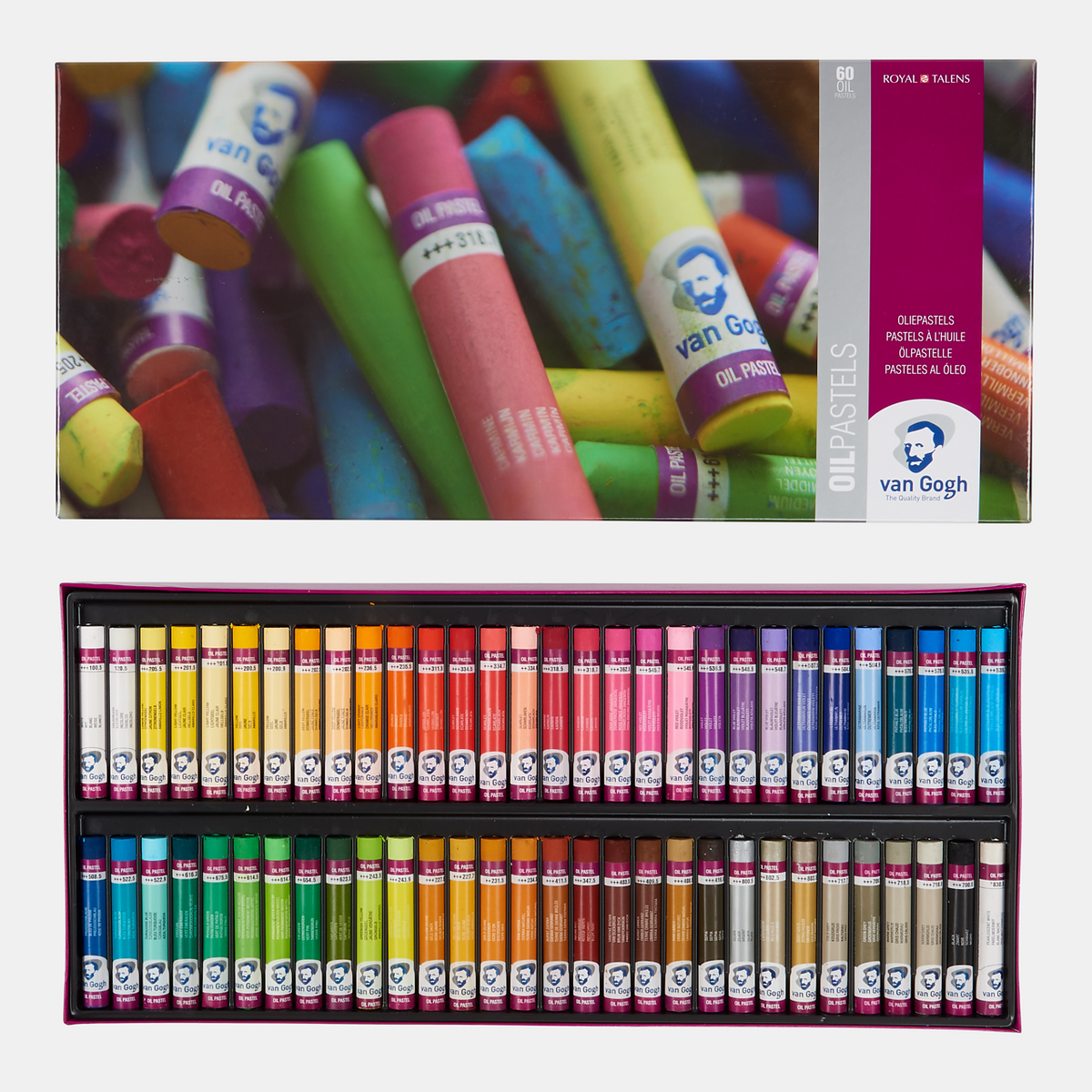 ROYAL TALENS Van Gogh Oil Pastels Set of 60