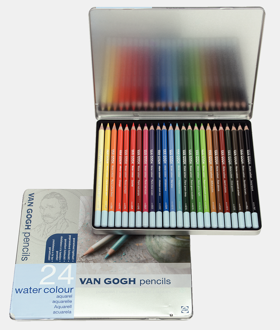 ROYAL TALENS Van Gogh Set of Colored Watercolor Pencils 24 pcs
