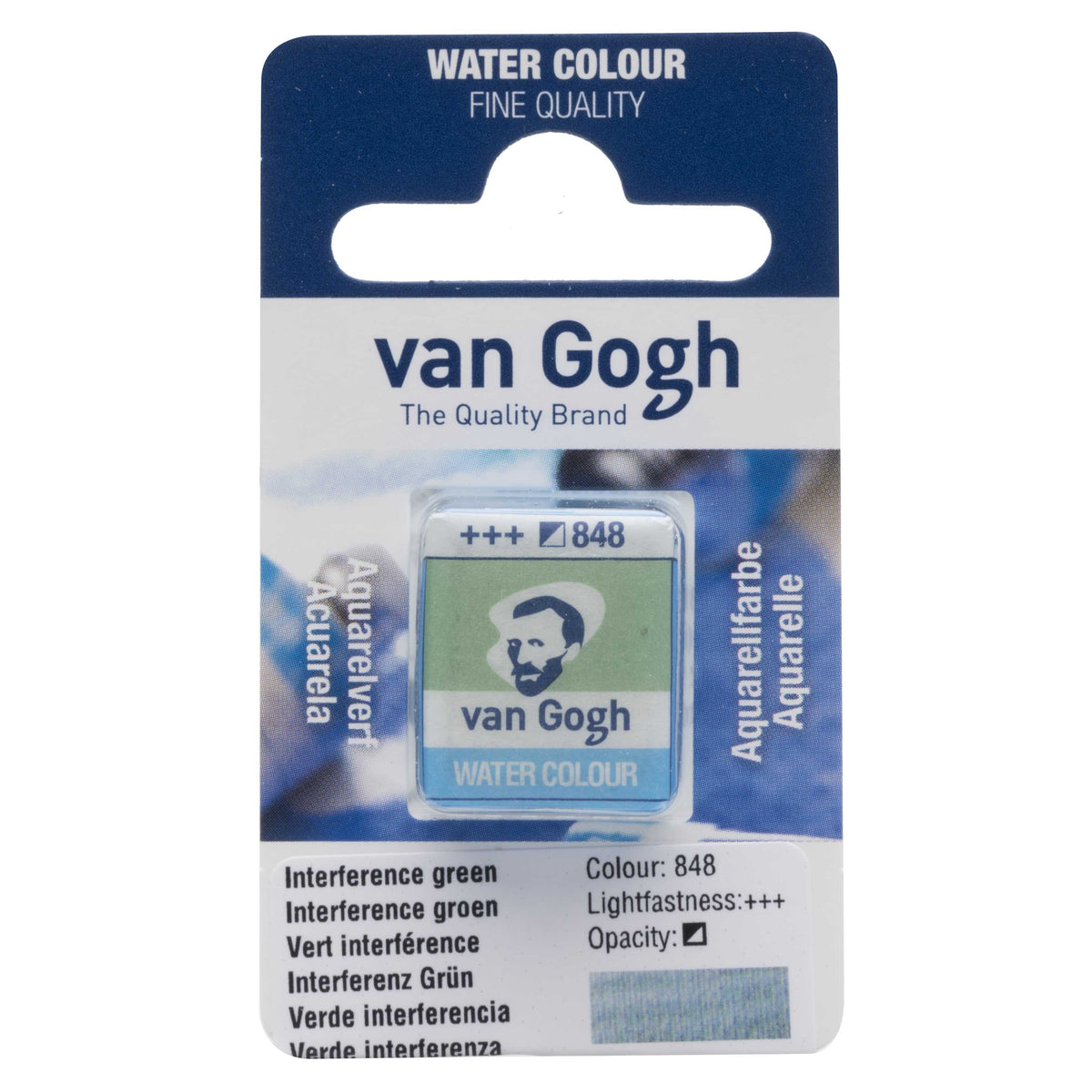ROYAL TALENS Van Gogh Watercolor Paint in Half Pan 2 ml