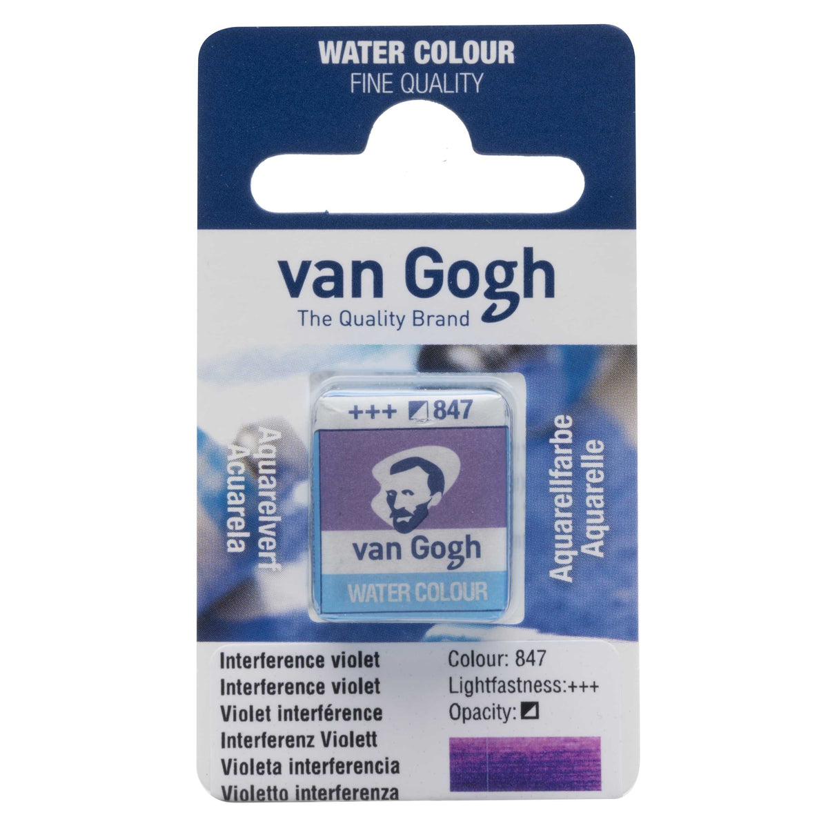 ROYAL TALENS Van Gogh Watercolor Paint in Half Pan 2 ml