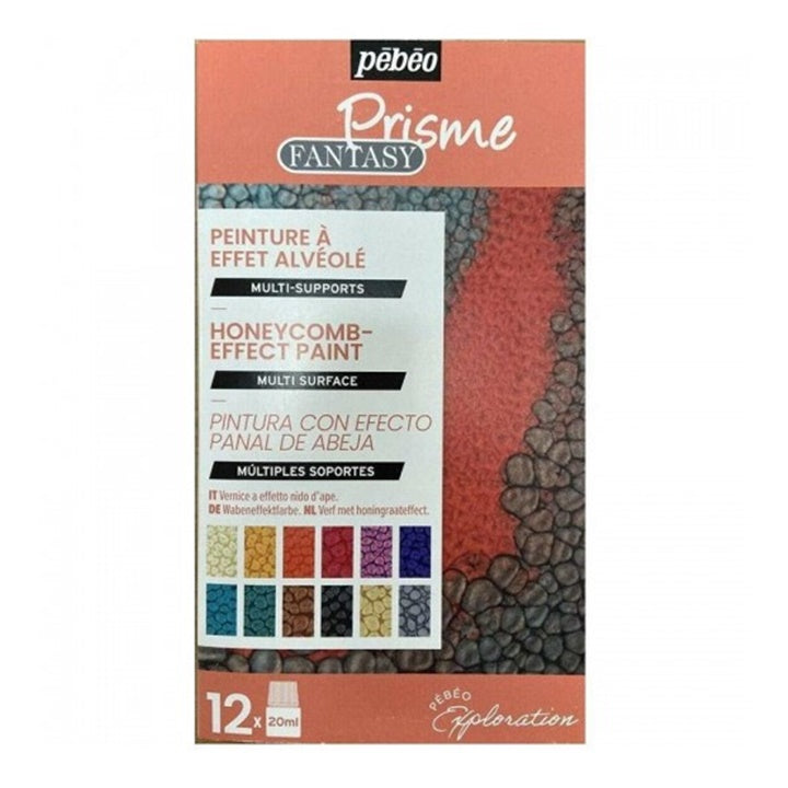 Pebeo Prisme Fantasy Effect Paint Set, 12 x 20 ml — image 2