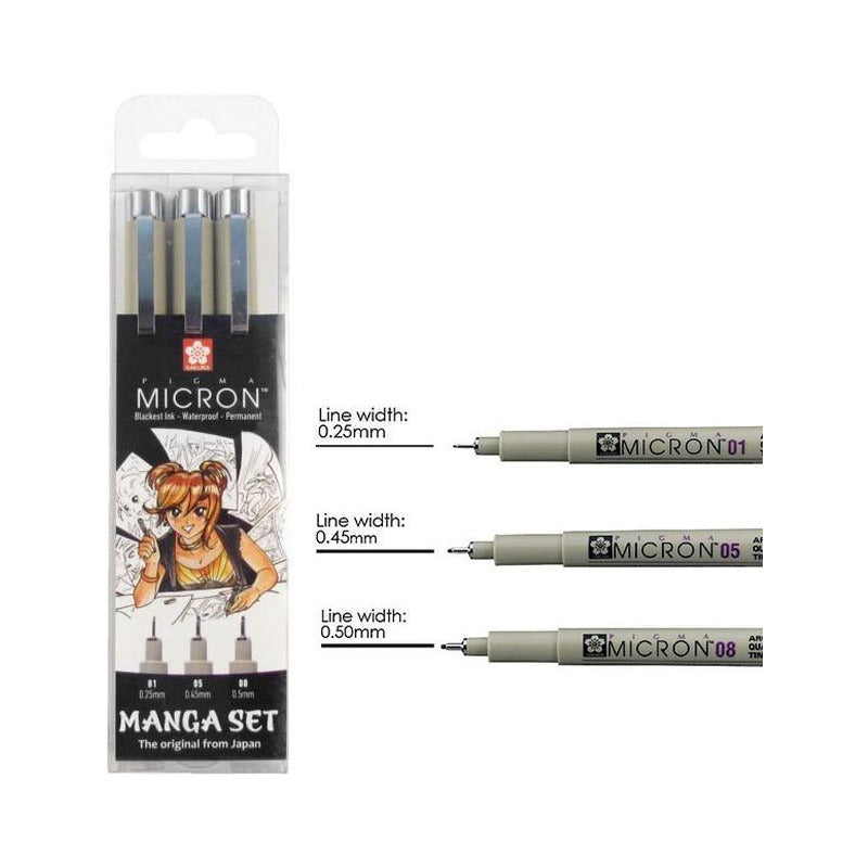 SAKURA Koi Coloring Brush Manga Watercolor Brush Pens