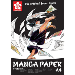 SAKURA Manga Pad, 250 g/m², A5–A3, 20 Sheets