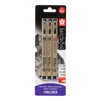 Sakura Pigma Micron and Graphic Technical Pen Set of 3