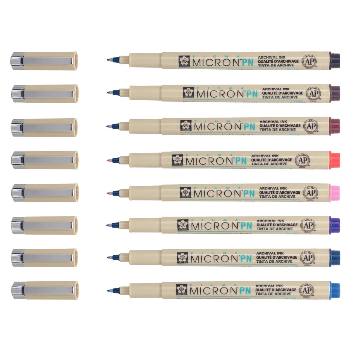 Sakura Pigma Micron PN Set of 8 Technical Pens