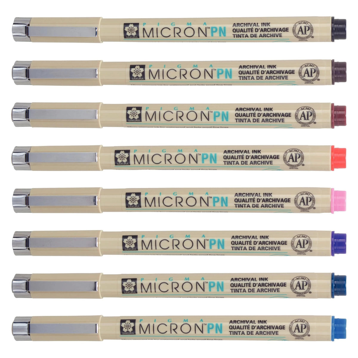 Sakura Pigma Micron PN Set of 8 Technical Pens