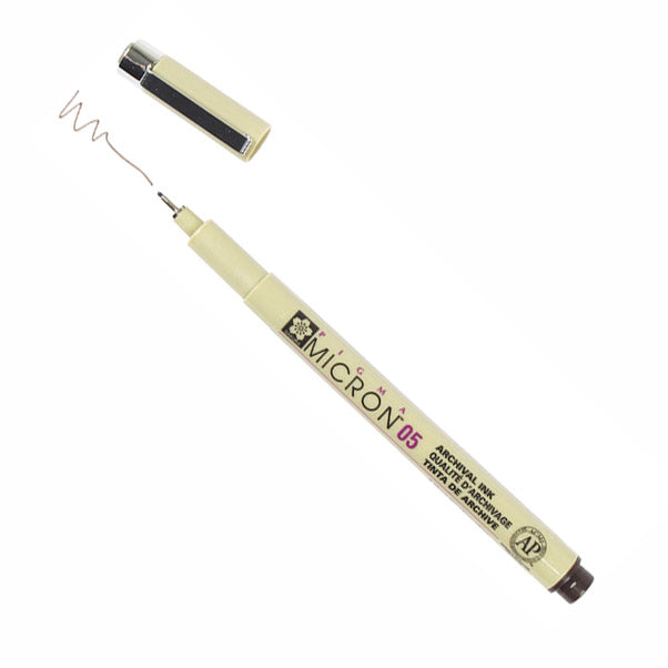 SAKURA Pigma Micron SEPIA Technical Pen | various line widths — image 3