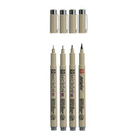 Sakura Pigma Micron Set of 3 Fineliners and Brush Pen, image 2