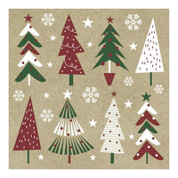 Салфетка за декупаж Christmas Trees - 1 брой — изображение 1