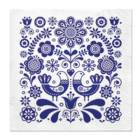 Салфетки за декупаж - Folk Stamp - 1 брой — изображение 1