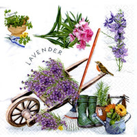 Салфетки за ДЕКУПАЖ - Gardening - 1 брой — изображение 1