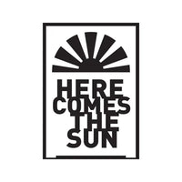 Самозалепващ се шаблон Here comes the sun A5 — изображение 1