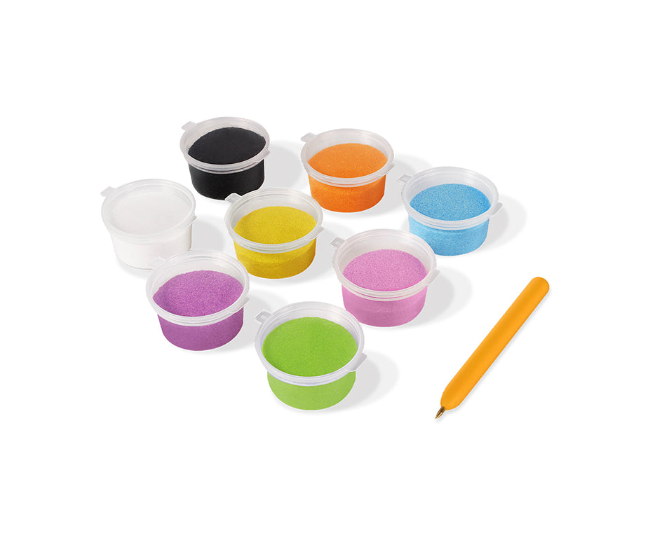 Sand Painting Set JOVI Play&Fun Monsters - 12 pcs