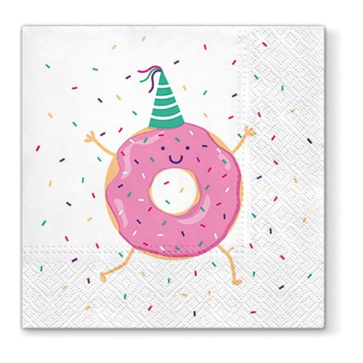 Scented Decoupage Napkin, Donut, 1 pc