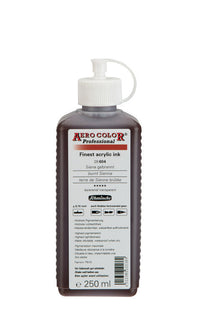 Schmincke AERO COLOR Professional Acrylic Ink 250 ml – 604 Burnt Sienna