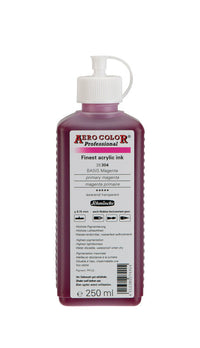 Schmincke AERO COLOR Professional Acrylic Ink 250 ml – 304 Primary Magenta