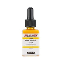 Schmincke AERO COLOR Professional Candy Acrylic Ink 28 ml – 024 Sunbeam Yellow