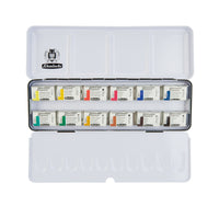 Schmincke AKADEMIE Aquarell Metal Watercolor Box for 12 Whole Pans