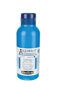 Schmincke AKADEMIE Gouache Paint, 250 ml – 410 Primary Cyan