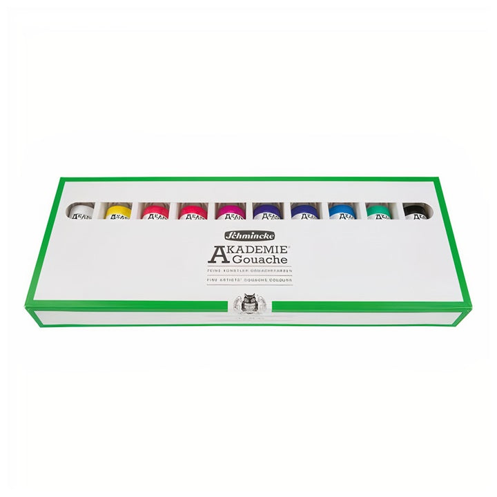 Schmincke AKADEMIE Gouache Paint Set, 10 x 60 ml — image 1