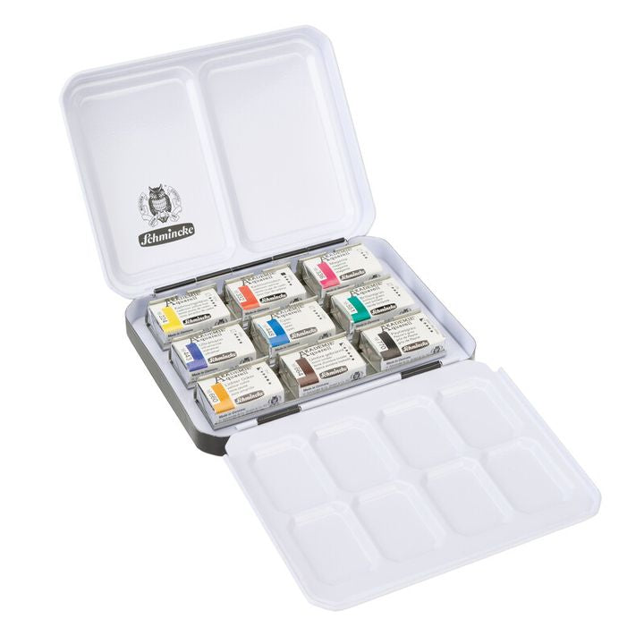 Schmincke Akademie Watercolor Set of 9