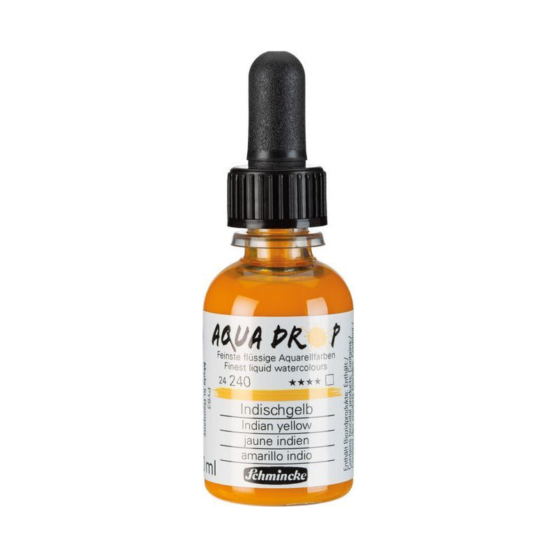 Schmincke AQUA DROP Liquid Watercolor 30 ml – 240 Indian yellow