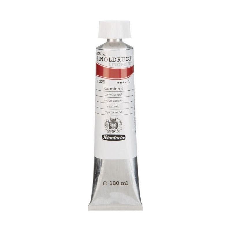 Schmincke aqua-LINOPRINT Linoprint Color 120 ml – 325 Carmine Red