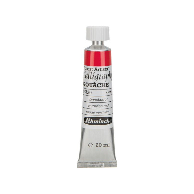 Schmincke Calligraphy Gouache 20 ml – 320 Vermilion red