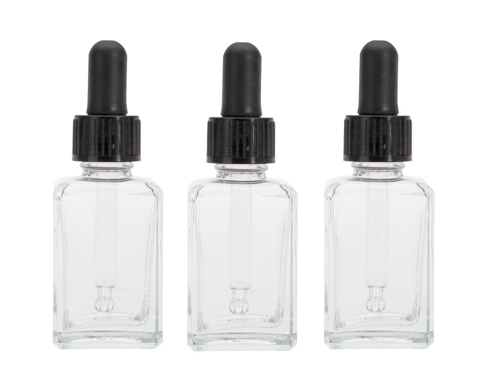 Schmincke cardboard set, 3 empty bottles, 28 ml each
