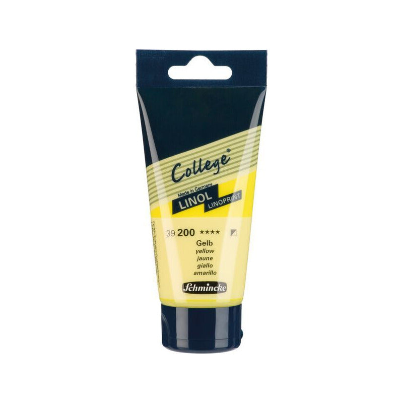 Schmincke College Linol Block Printing Color 75 ml – 200 Light yellow