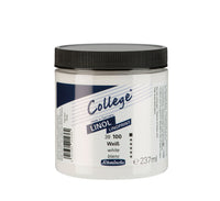 Schmincke College Linol Linocut Ink 237 ml – 100 White
