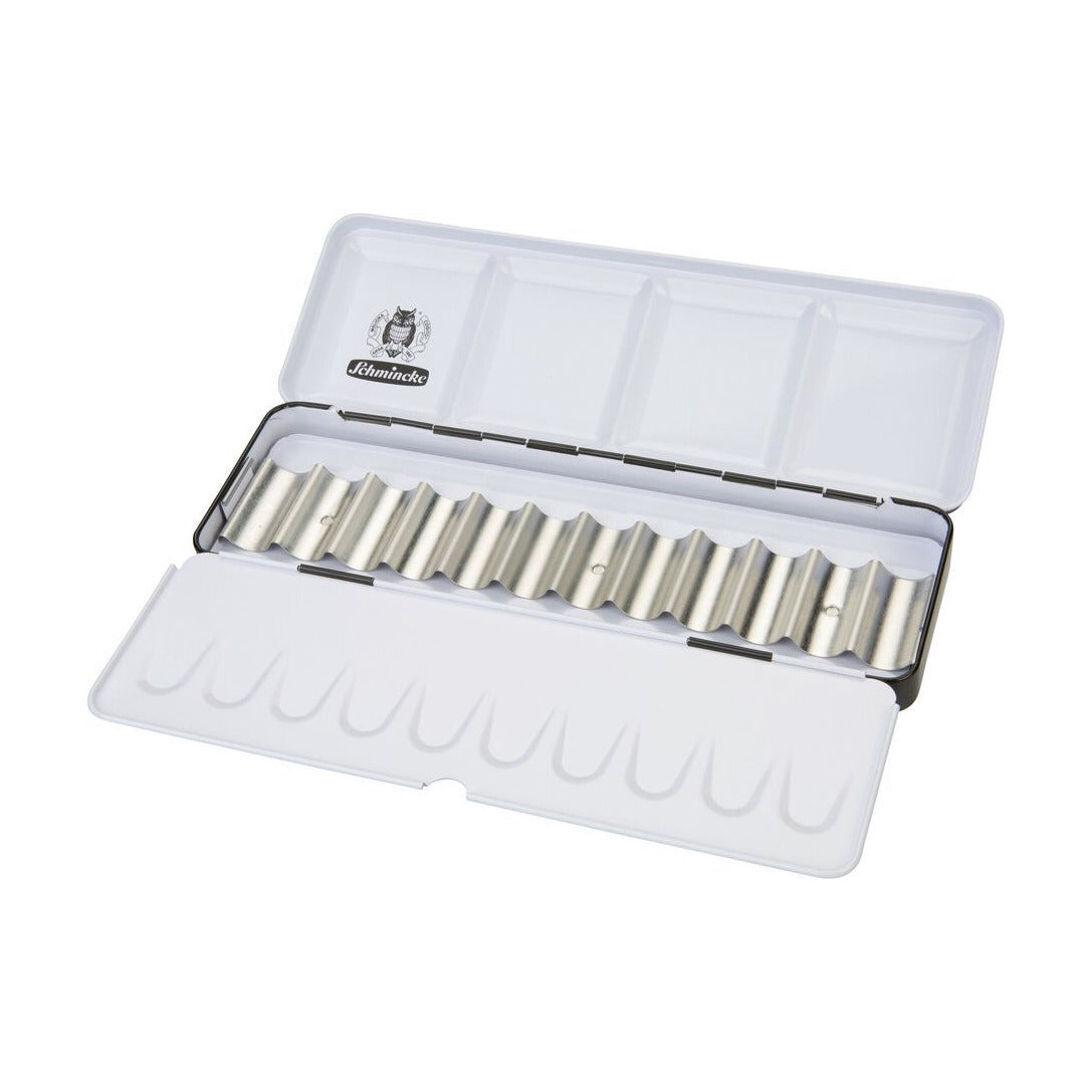 Schmincke Empty Metal Box for 12 x 5 ml Tubes