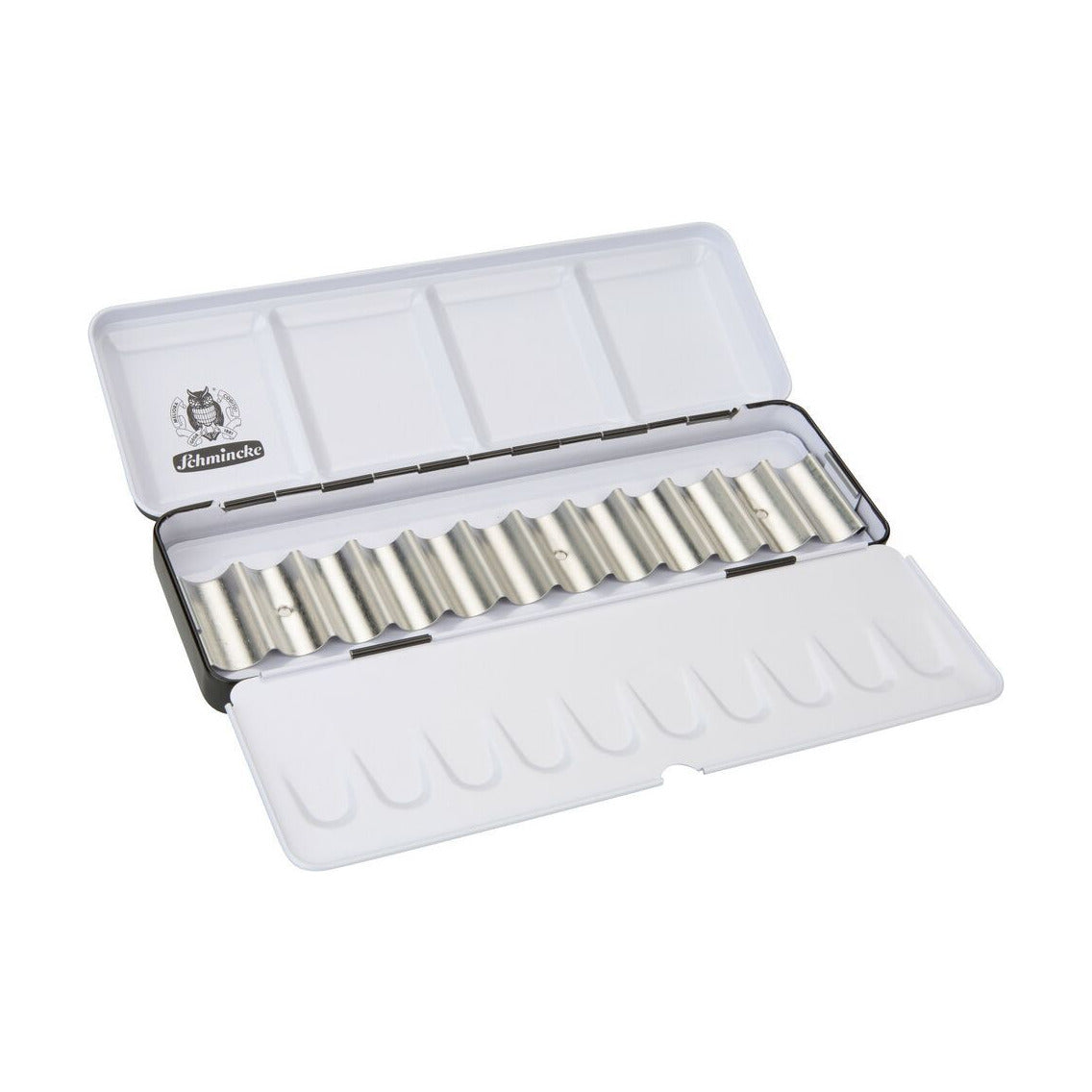 Schmincke Empty Metal Box for 12 x 5 ml Tubes