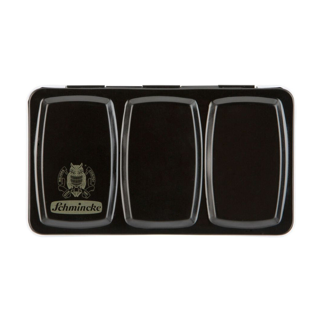 Schmincke Empty Metal Watercolor Box for 12 Half Pans