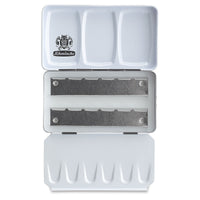 Schmincke Empty Metal Watercolor Box for 12 Half Pans