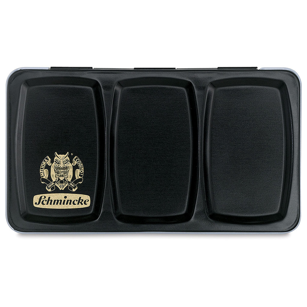 Schmincke Empty Metal Watercolor Box for 12 Half Pans