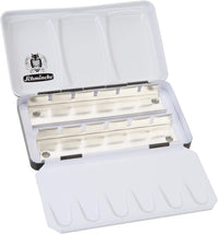 Schmincke Empty Metal Watercolor Box for 12 Half Pans