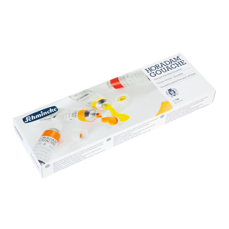 Schmincke HORADAM Gouache set 12 x 5 ml in metal box