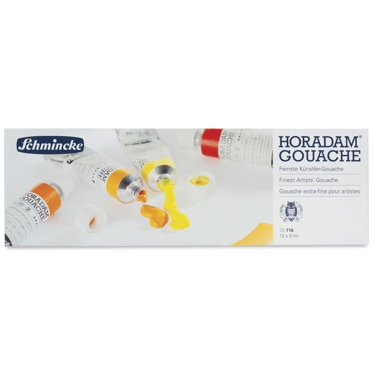 Schmincke HORADAM Gouache set 12 x 5 ml in metal box