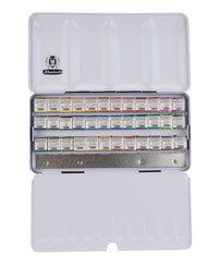 Schmincke HORADAM Watercolor Metal Set, 36 x 1/2 Pan