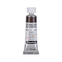 Schmincke Horadam Watercolor Paint in a 15 ml Tube - Onetz – 663 Sepia Brown