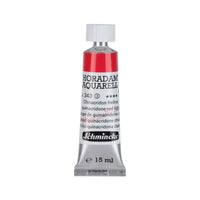 Schmincke Horadam Watercolor Paint in a 15 ml Tube - Onetz – 343 Quinacridone Red Light