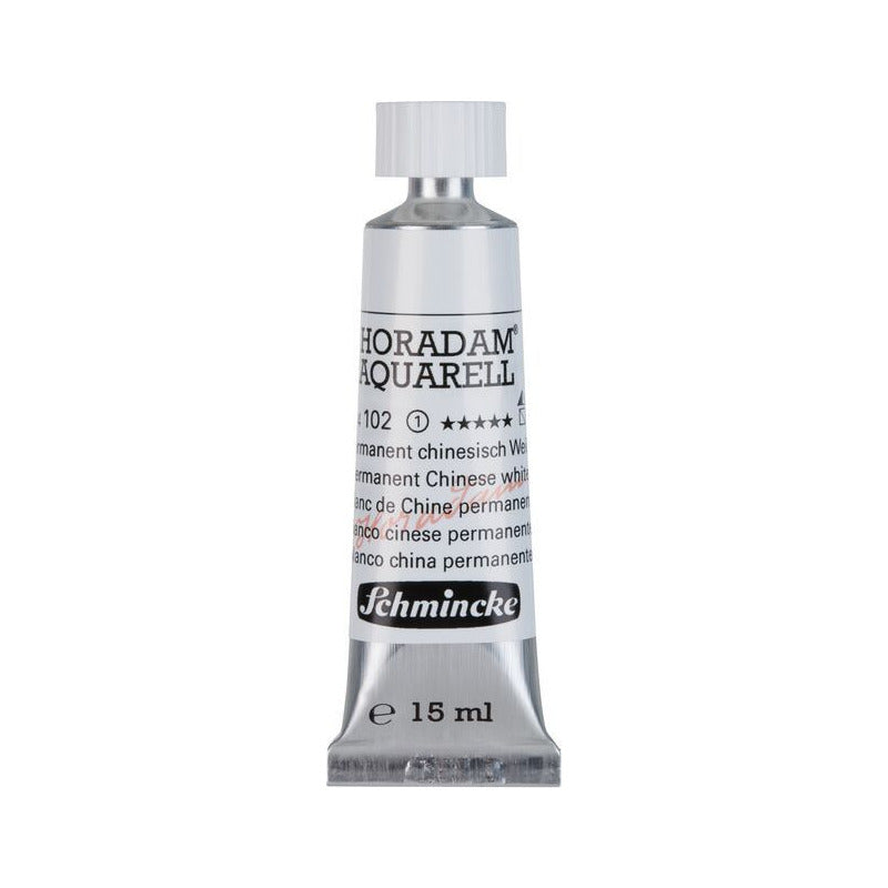 Schmincke Horadam Watercolor Paint in a 15 ml Tube - Onetz – 102 Permanent Chinese White