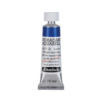 Schmincke Horadam Watercolor Paint in a 15 ml Tube - Onetz – 477 Phthalo Sapphire Blue