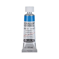 Schmincke Horadam Watercolor Paint in a 15 ml Tube - Onetz – 483 Cobalt Azure